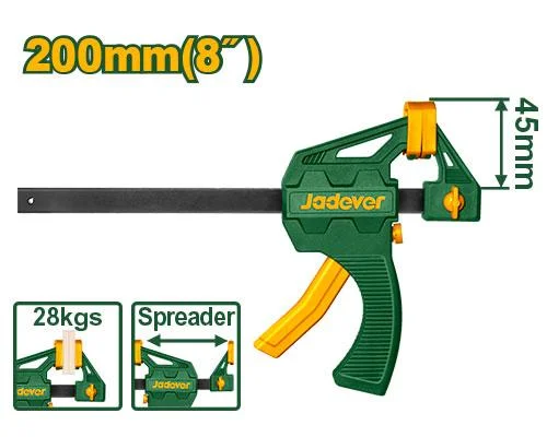 Clemă tip F pentru tâmplărie cu mâner din plastic 45x200mm JDCP4388 Jadever