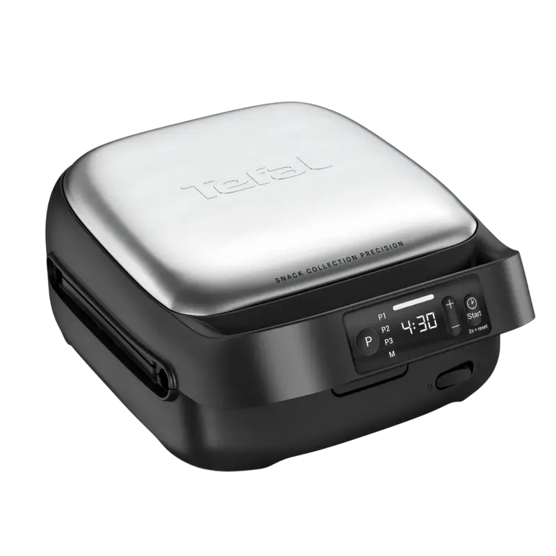 Aparat pentru sandwich Tefal SW872BF0, Negru | Argintiu