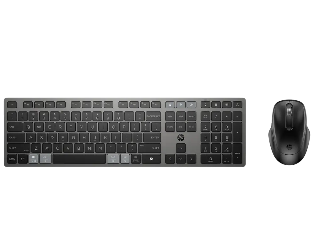 Set Tastatură + Mouse HP 725, Fără fir, Negru