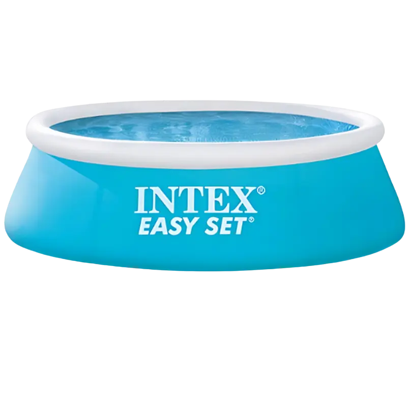Piscină gonflabilă Intex Easy Set, 886L, Albastru deschis, 28101