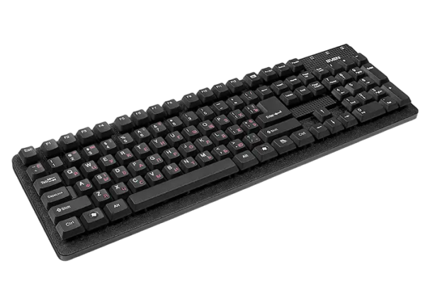 Tastatură SVEN Standard 301, Cu fir, Negru