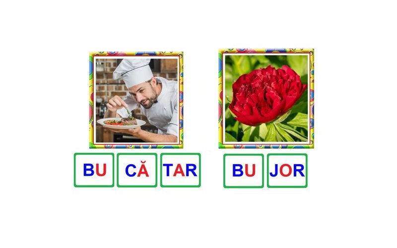 L-199 Joc cu jetoane Identifică sunetul şi litera B