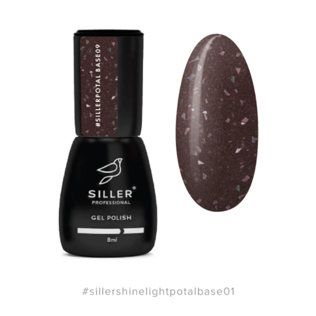 Base Siller Shine Light POTAL nr.01, 8 ml
