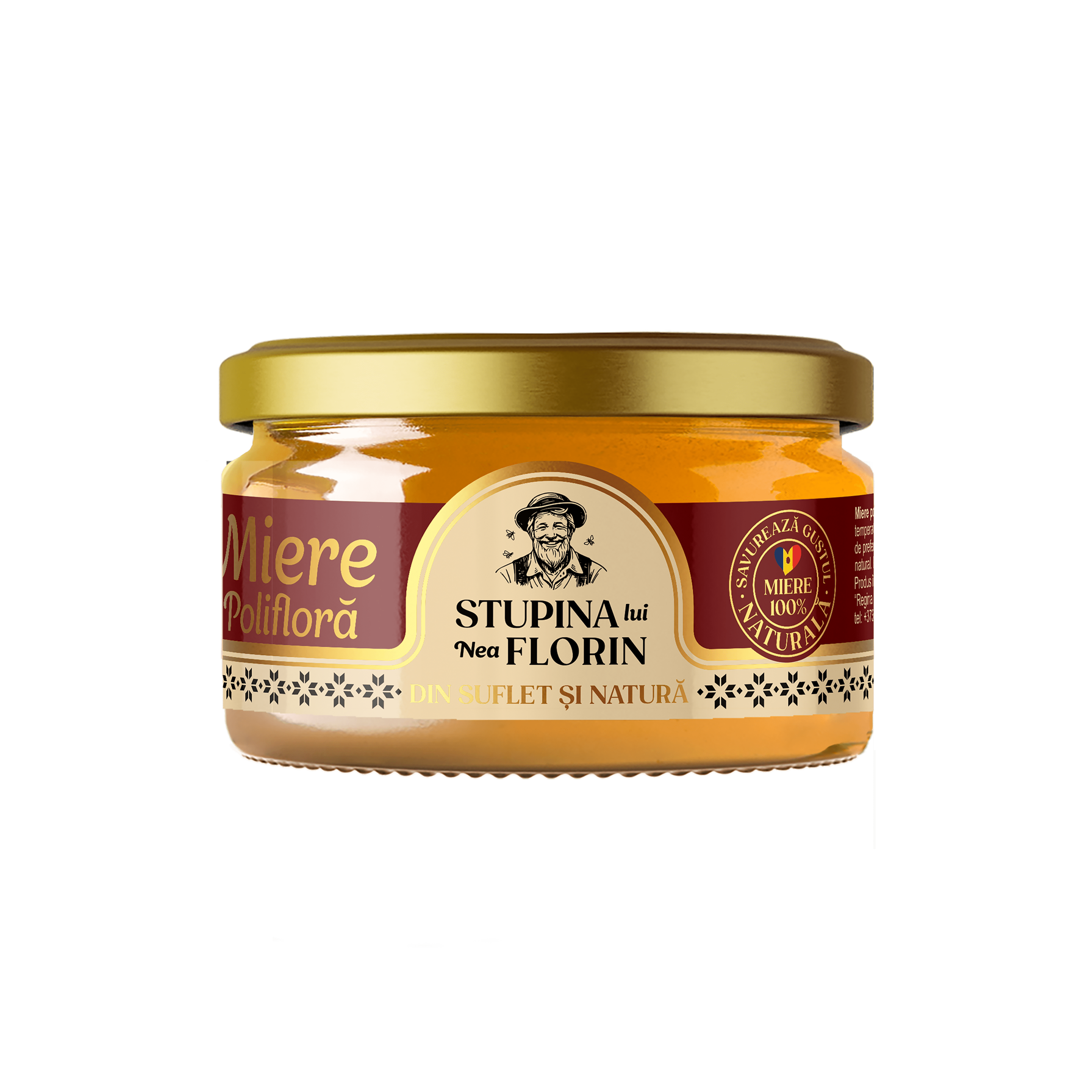 Miere polifloră 250g Stupina lui Nea Florin