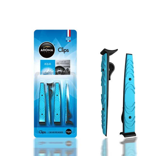 Aroma car clips (aqua) aromatizator auto