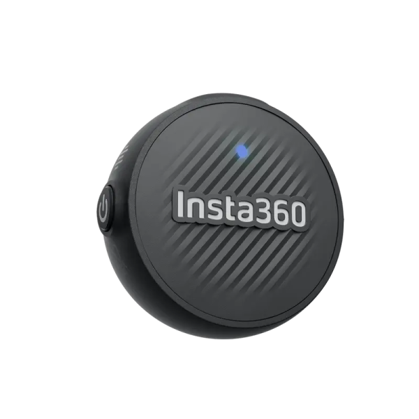 Microfon portabil pentru înregistrare vocală Insta360 Mic Air Transmitter, Fără fir, Negru