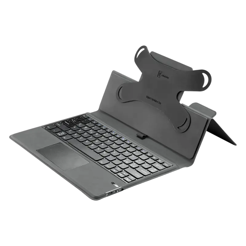 Husă pentru tabletă Cellularline Keyboard Case, 11", Negru