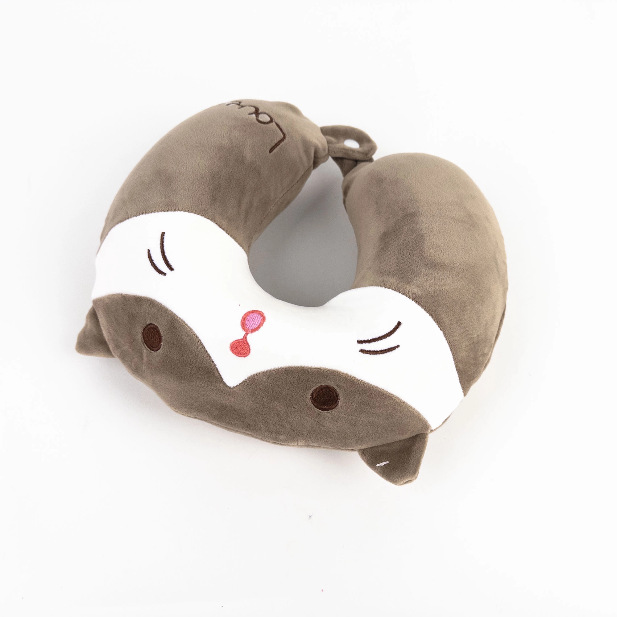 Pernă pentru gât Memory Neck Pillow Pisică maro deschis