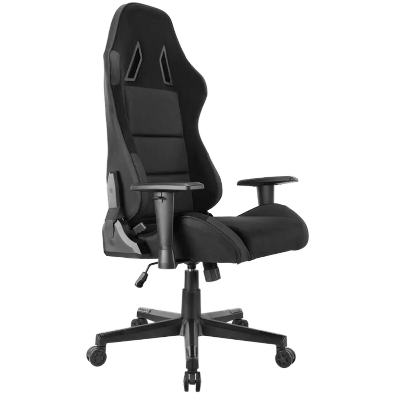 Scaun Gaming Lumi CH09-19, Textil, Negru