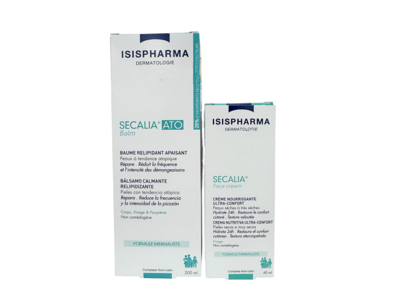SET Secalia ATO Balm 200ml+Secalia crema fata nutritiva 40ml
