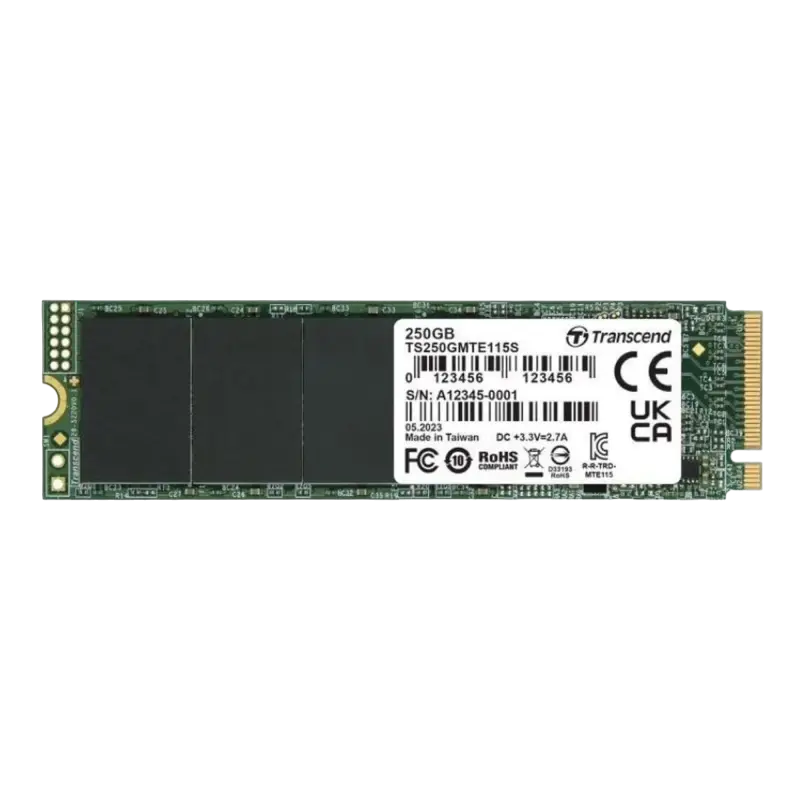 Unitate SSD Transcend MTE115S, 250GB