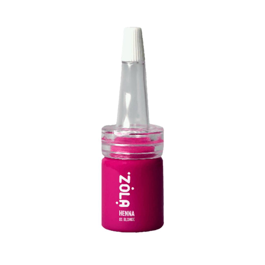 Henna profesională pentru sprâncene ZOLA (corector) 5 g (01 BLONDE)