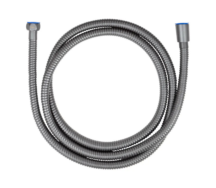 Furtun de duș Inox WEZER WKR-008-150-GG - 1500mm (GunGrey)