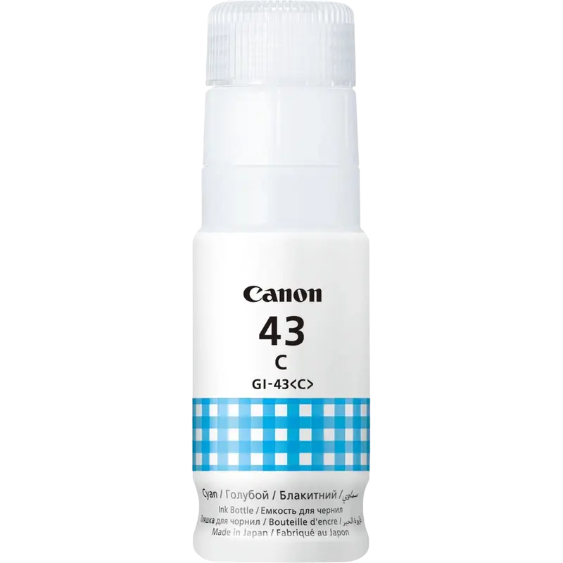 Recipient de cerneală Canon GI-43, 60ml, Cyan