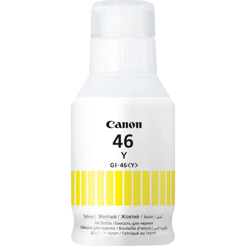 Cartuș de cerneală Canon GI-46, 135ml, Galben