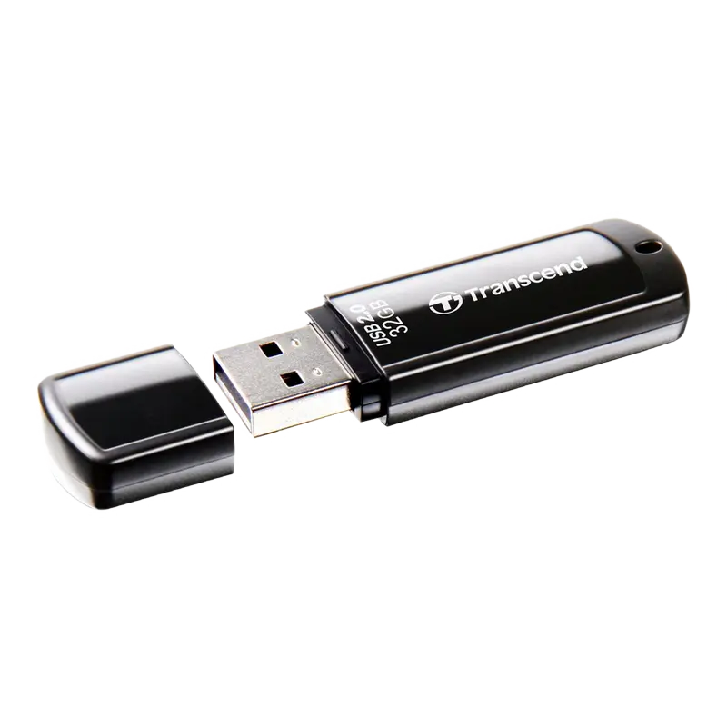 Memorie USB Transcend JetFlash 350, 32GB, Negru