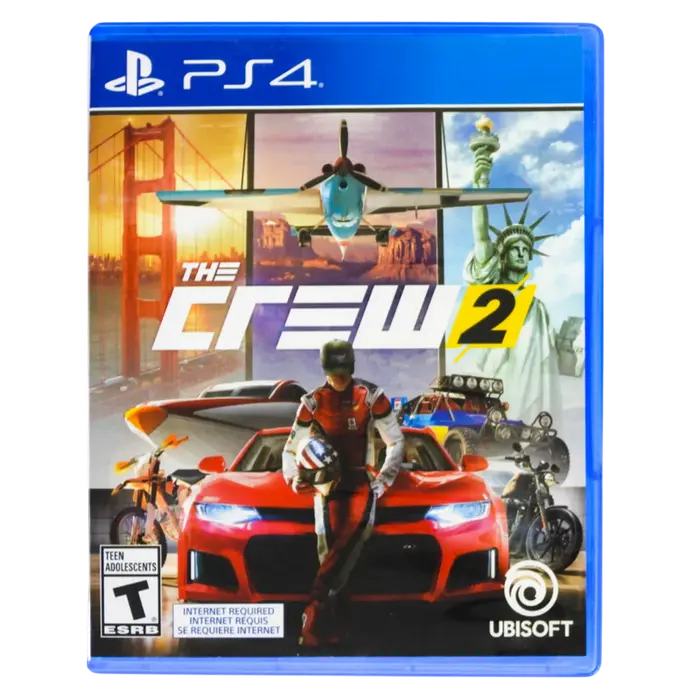 Ubisoft The Crew 2, Curse și zbor, PlayStation 4, Disc