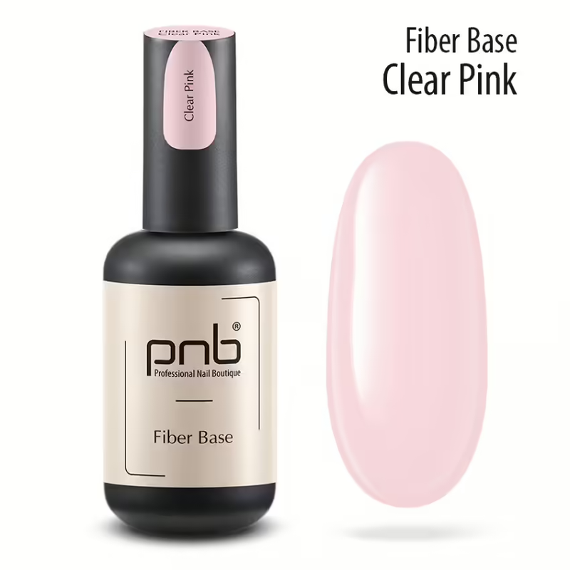 Fiber Base Clear Pink PNB 17ml UV/LED