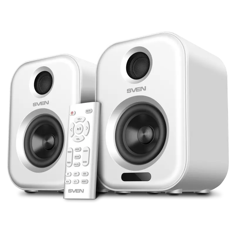 Sistem audio 2.0 CH SVEN MC-5, Alb