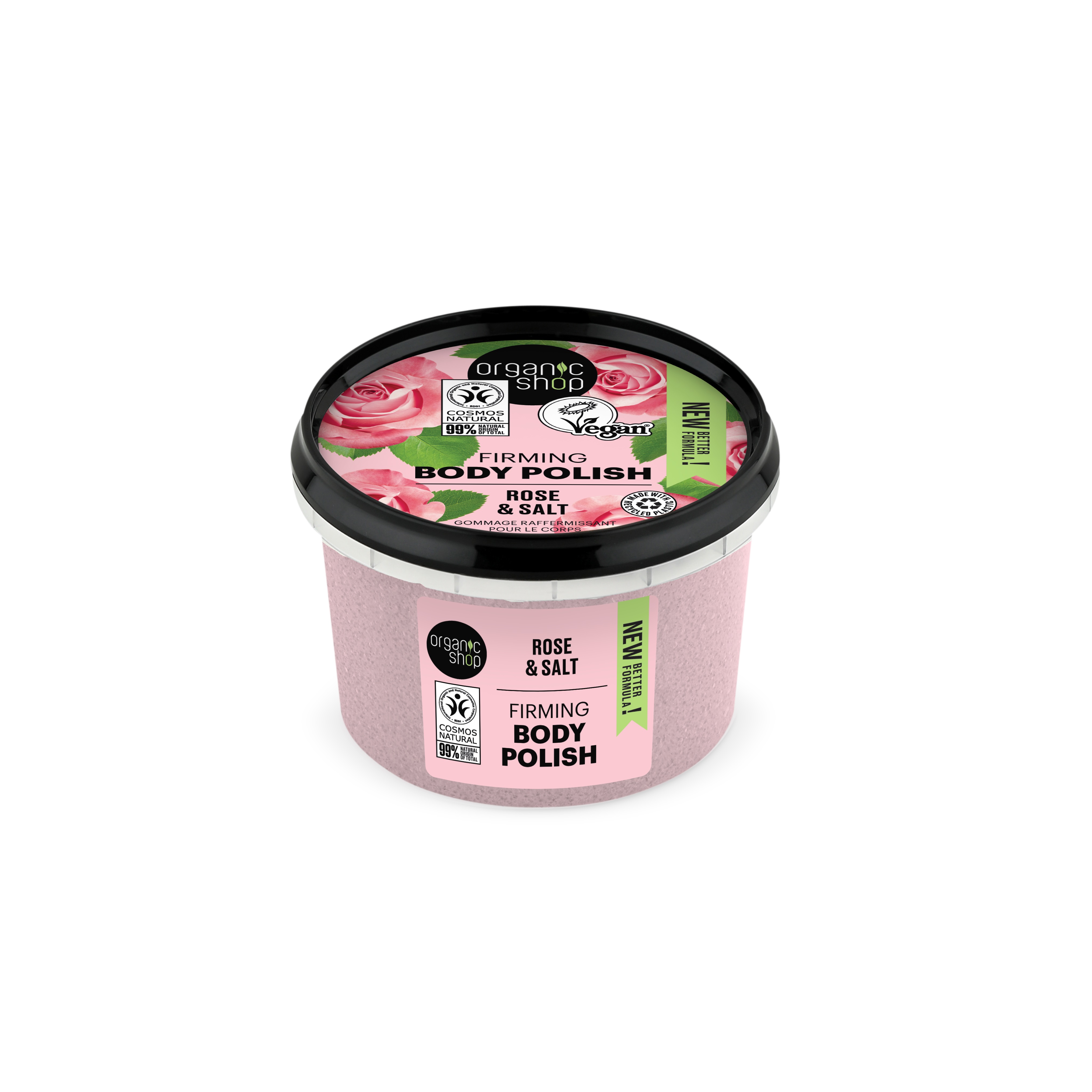 Organic Shop Scrub de corp Polish Rose Intaritor 250ml