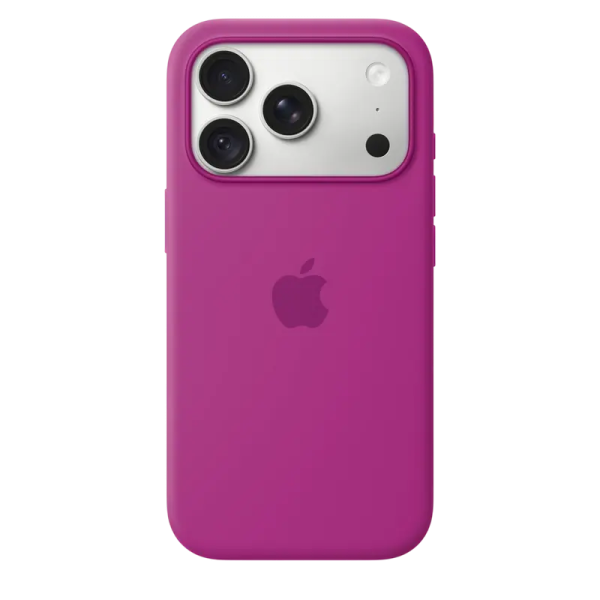iPhone 18 Pro Silicone Case with MagSafe - Magenta, Model A3701