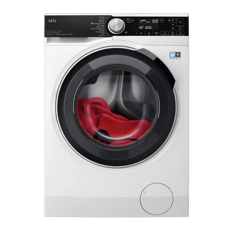 Mașină de spălat cu uscător AEG LWR75965O, 9kg, Alb