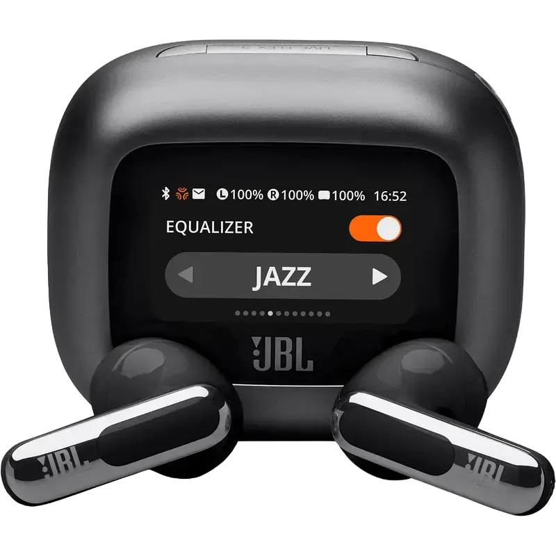 Căști JBL LIVE Flex 3, Negru