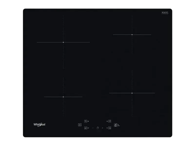 Plită cu inducție Whirlpool WS Q7360 NE, Negru