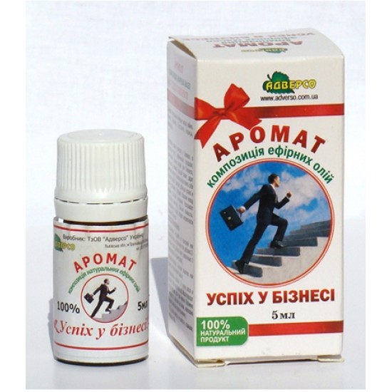 Compoziție aromatică a uleiurilor esențiale „Succes în afaceri” 5 ml.