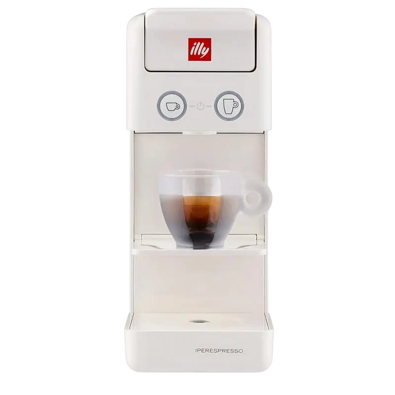 Cafetiera cu capsule illy Y3.3, 1250W, Alb