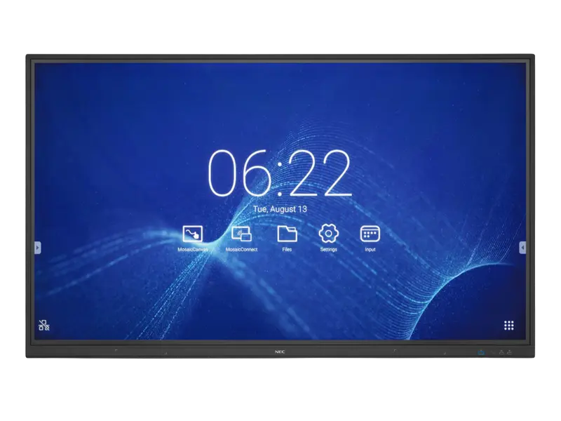 Display NEC MultiSync CB751Q, 75", Negru