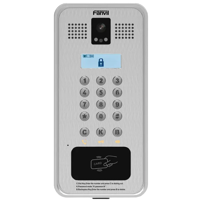 Interfon IP Fanvil i33VF, Gri