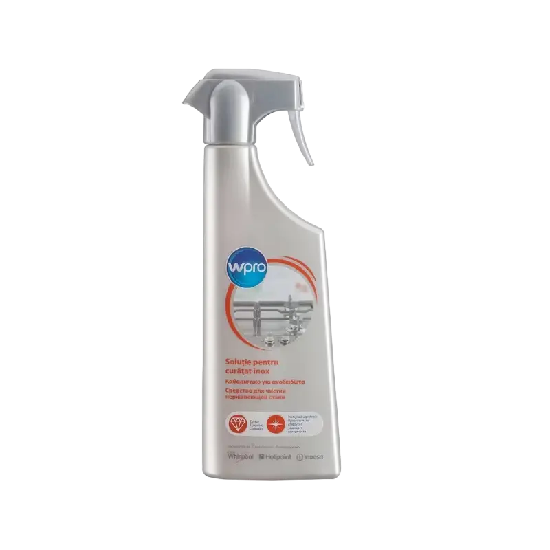 Spray pentru curățat inox Whirlpool Wpro, 500 ml