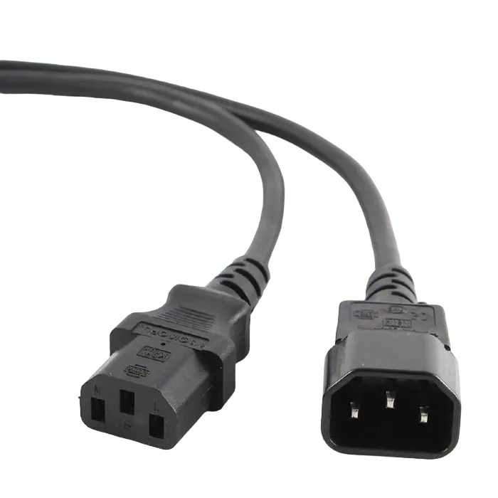 Cablu de alimentare Cablexpert Extins PC-189, 1.8 m, Negru