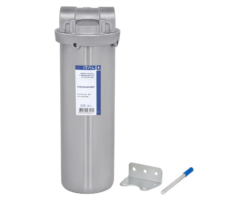 Corp pentru filtru mecanic ITAL 1" 8 bar inox ( FHSS1A8HWIT)