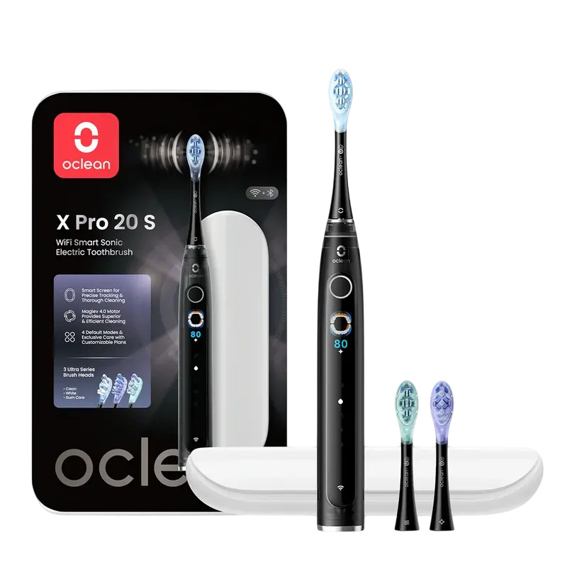 Periuță de dinți electrică Oclean X Pro 20 S, Negru