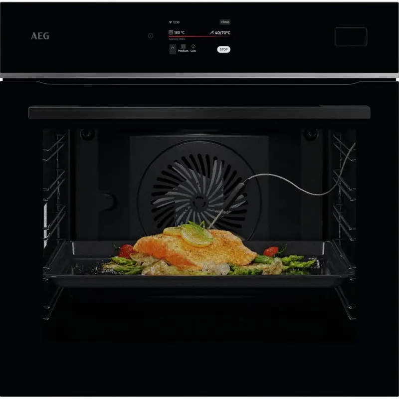 Cuptor Electric AEG TB8SB73ZAB, Negru