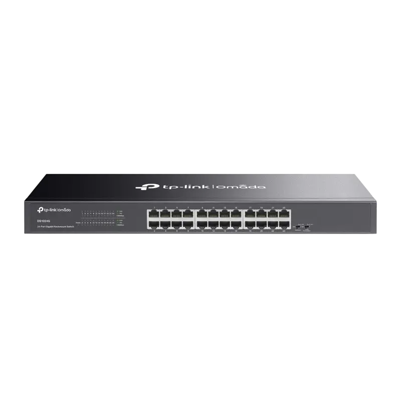 Switch de rețea TP-LINK DS1024G, 24x 10/100/1000 Mbps