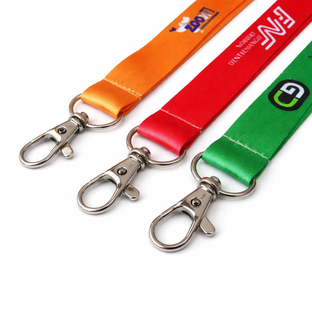 Set 10 Bucati, Siret pentru Ecuson, Lanyard cu Carabina Metalica pentru Badge, ID Card, Legitimatie, Snur Ecuson pentru Birou, Conferinte si Evenimente
