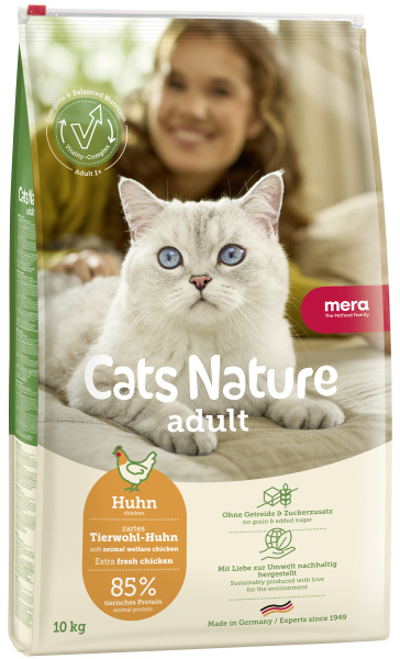 MERA Hrană uscată pisici Cats Nature Adult Chicken 10 kg/24845