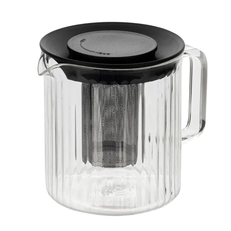 Ceainic cu infuzor RESTO 90517, 1L, Negru