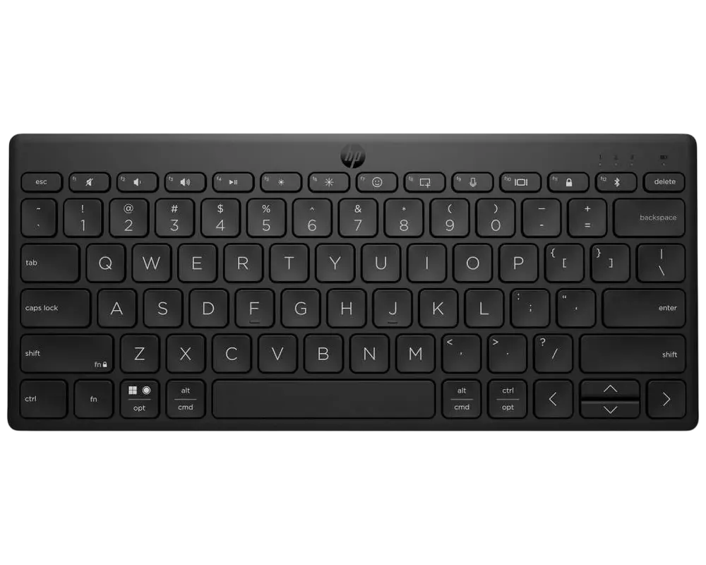 Tastatură HP 350 Compact Multi-Device, Fără fir, Negru