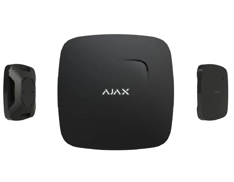 Detector de fum Ajax FireProtect Plus, Negru
