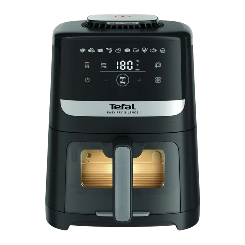 Friteuză cu aer cald Tefal EY5568E0, Negru