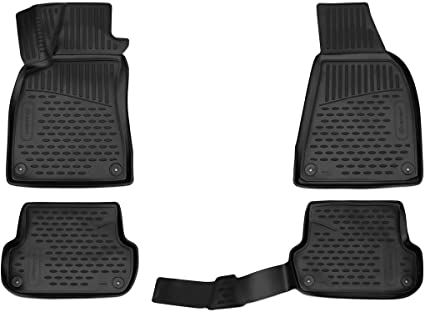 AUDI A4, 2000-2007. Covorase din poliuretan pentru interior.