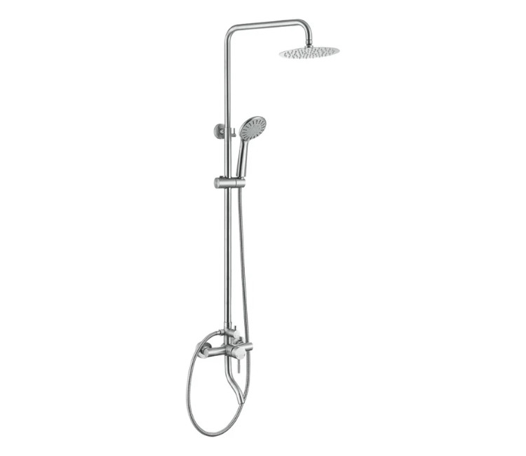 Coloană de duș WEZER EKO16D-01 Ø40 (inox satinat)