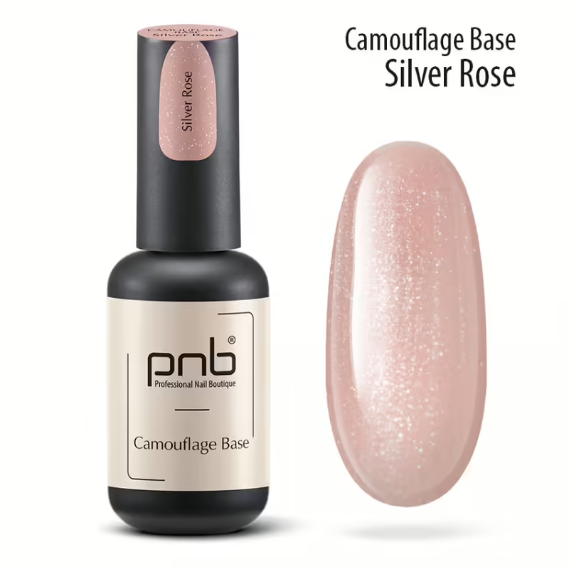 Camouflage Base Silver Rose PNB 8ml UV/LED