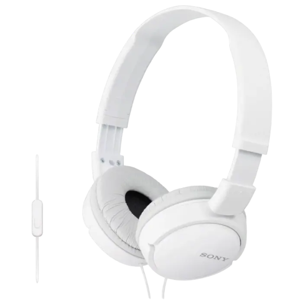 Căști SONY MDR-ZX110AP, Alb