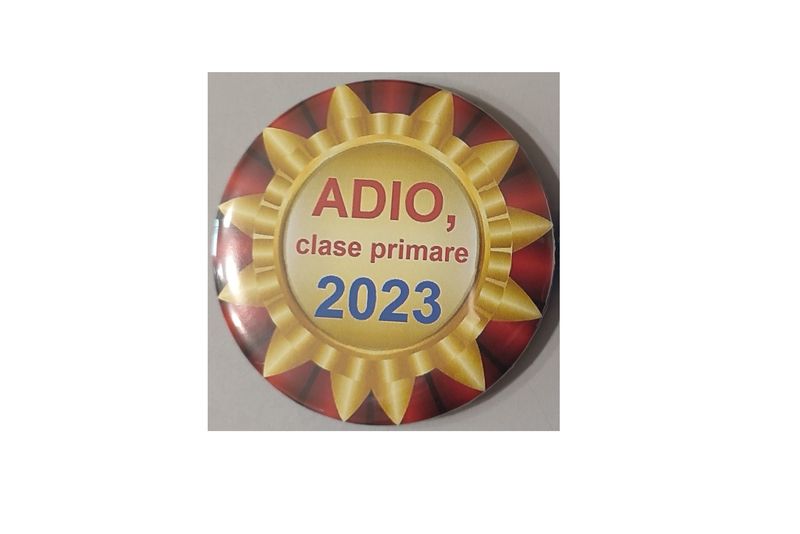 Insignă - Adio, clase primare art.InsCL-5