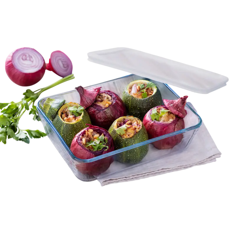Tava de copt CasaMasa 241P000, Transparent